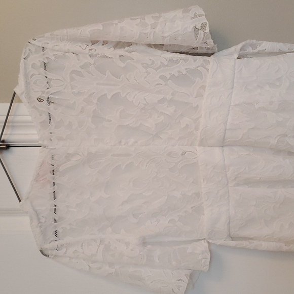 Showpo White Lace Romper - Picture 7 of 9